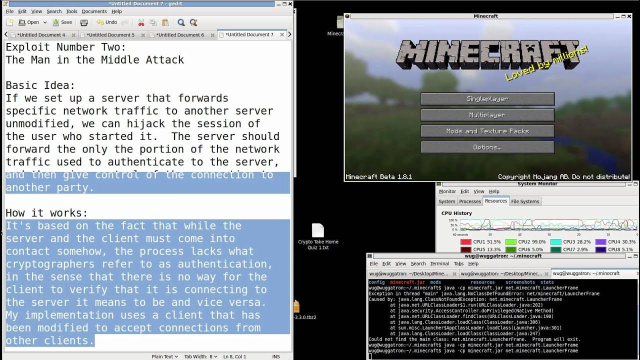 Minecraft Exploits FOR SCIENCE - YouTube