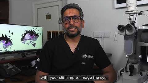 Building blocks of slit lamp: General overview of the eye using diffuse illumination
