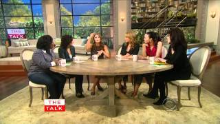 Stana Katic On 'The Talk' [11/17/11]