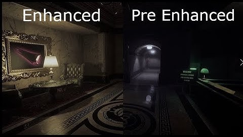 Dark Deception Chapter 1 Enhanced IN GAME COMPARISON! (New VS Old)