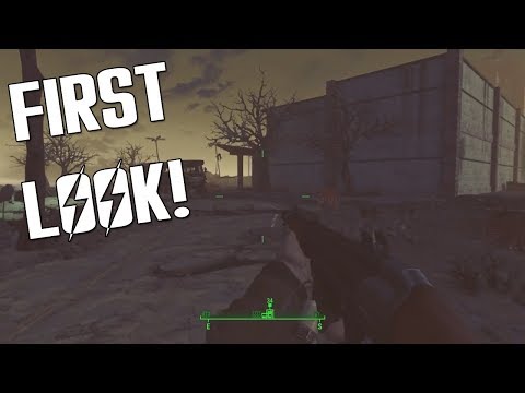 Fallout 3 In Fallout 4 - First Look At GAMEPLAY!