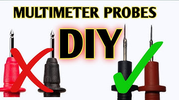 DIY MultiMeter Probes How to Make Multimeter Micro Probes