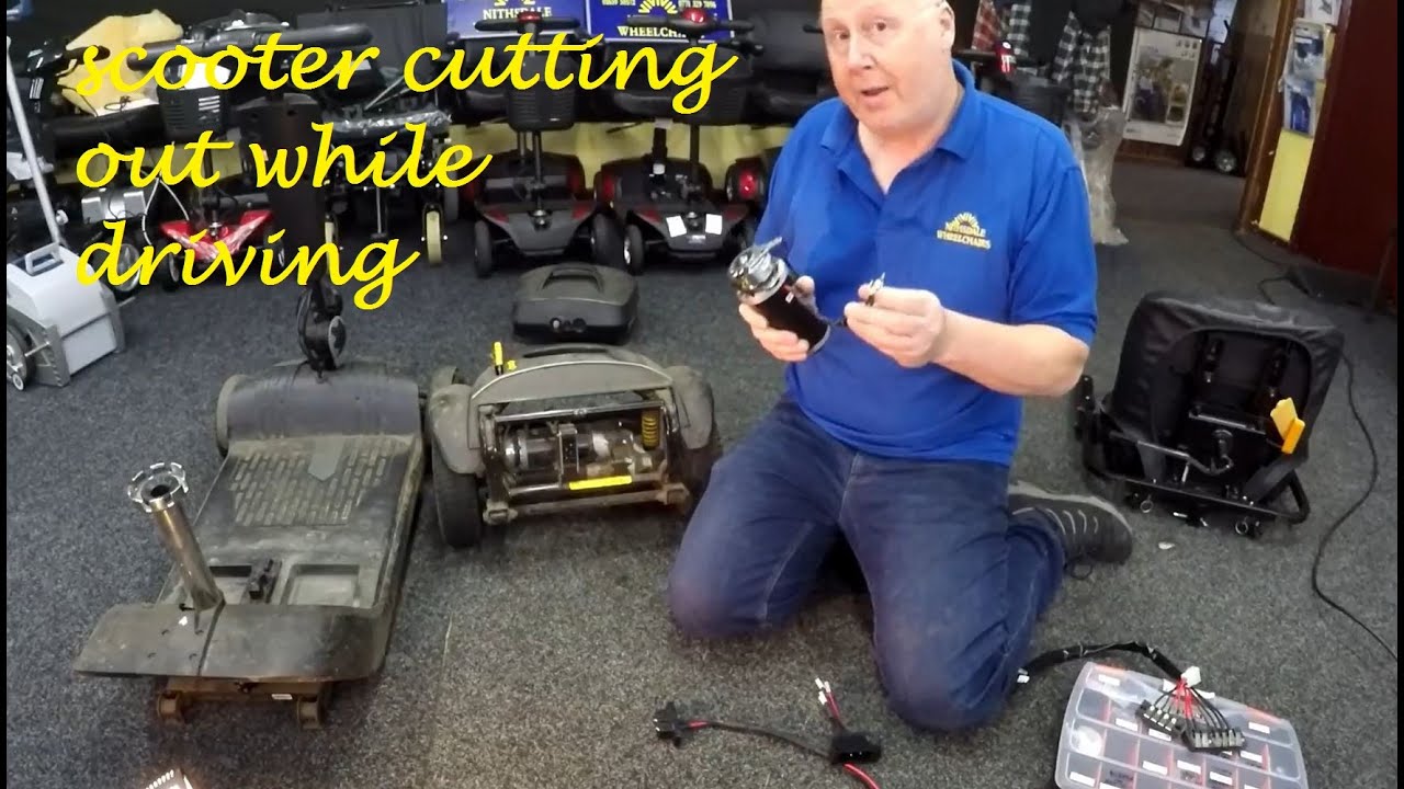 Foldable scooter stops and cuts out while driving. YouTube