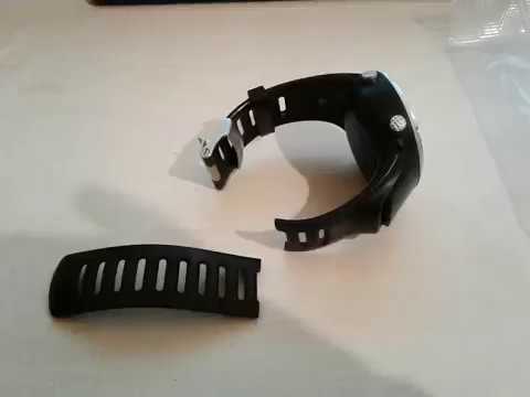 Fix broken Suunto Ambit silicone strap / band / bracelet - v1.0