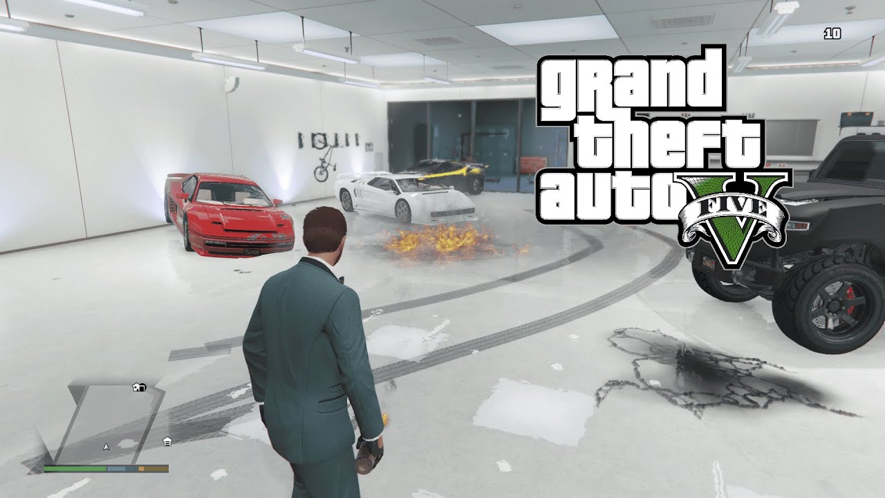 Here in my garage GTA V Online YouTube
