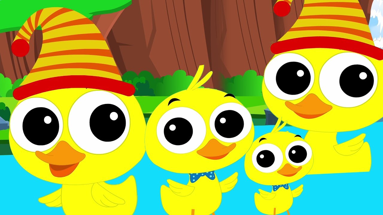 canards doigt famille | doigt famille chanson | Comptines pour enfants | Ducks Finger Family Song