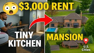 7 US Cities Where $3,000 Rent Gets You a LIFE OF LUXURY in 2025