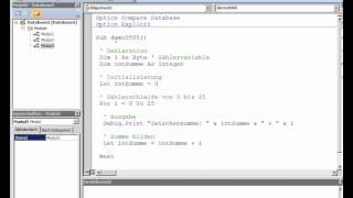 PRG05SU09 Programmierung Schleifen Zählerschleifen (Beispiel 1)