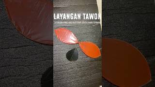 Cara Mudah Membuat Layangan Tawon Dari Sapu Lidi