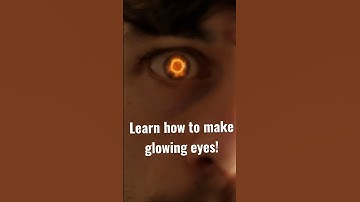 LEARN HOW TO MAKE GLOWING EYES #tutorial #aftereffects