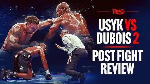 What Went Wrong For Daniel Dubois? Oleksandr Usyk Vs. Daniel Dubois 2 | POST FIGHT REVIEW