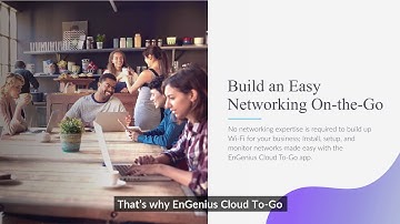 Set Up a Wi-Fi Network for Your Business with EnGenius Cloud To-Go