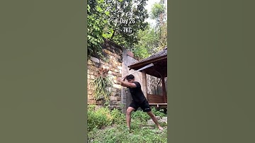 Day 26 - Back to basic, focusing on technique and control with 7KG stick