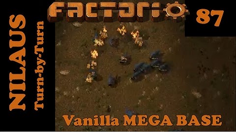 Factorio S7E87 - Killing aliens is not risk free anymore