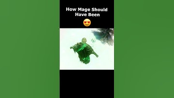How Mage Should Have Been   😍  #skyrim #elderscrolls #shorts