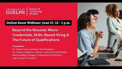 Beyond the Resume: Micro-Credentials, Skills-Based Hiring & The Future of Qualifications