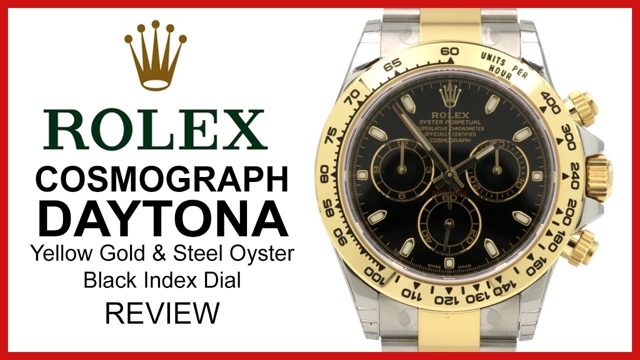 rolex daytona gold black face