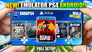 FINALLY🔥 Emulator PS4 ANDROID SHADPS4: Cara Pasang & Main Game PS4 Di Android Terbaru!! screenshot 5