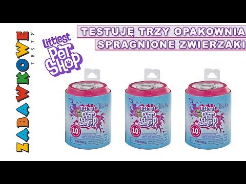 spragnione zwierzaki lps littlest pet shop biedronka