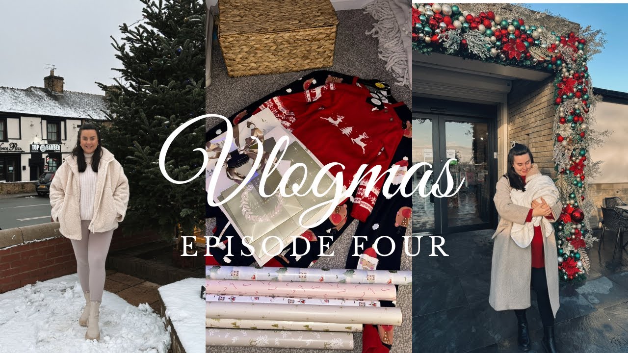 Рождественская ярмарка, парные пижамы и рождественские покупки! | Vlogmas, выпуск 4