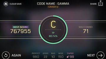 [Cytus II] CODE NAME : GAMMA (Crash γ) | First try
