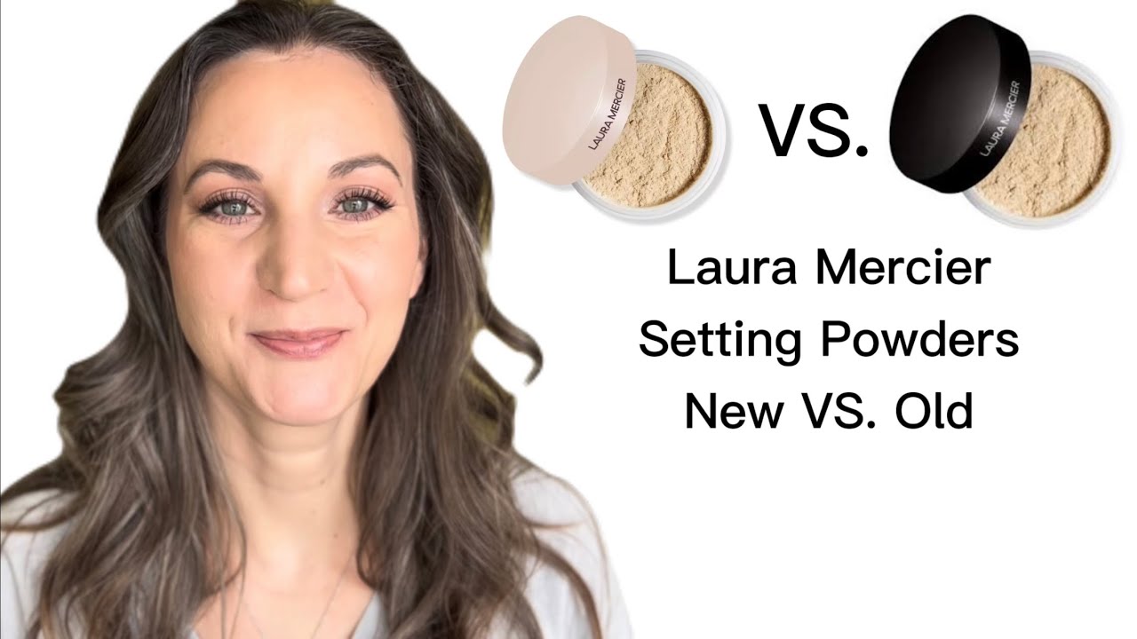 Laura Mercier Ultra Blur Talk Free VS Iconic Translucent Powder Battle