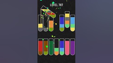 water sort puzzle - level 787