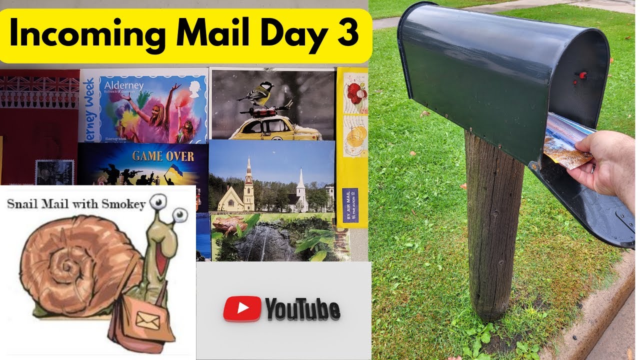 Episode 19: Incoming Mail Day 3 - YouTube