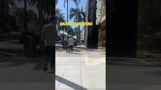 ☀️ Beverly Hills California USA walk by Gold Building #walking #walkingtour #beverlyhills