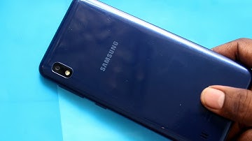 How to set face unlock in Samsung Galaxy A10