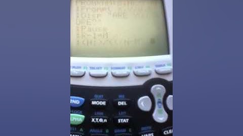 How to program the binomial expansion formula on your TI 84