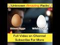 Brown Eggs vs White Eggs | #shorts #youtubeshorts #facts #factsinhindi #amazingfacts