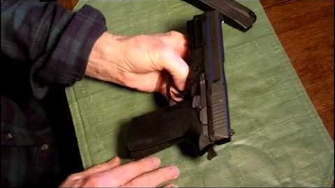 Sig Sauer SP 2022 Field Strip