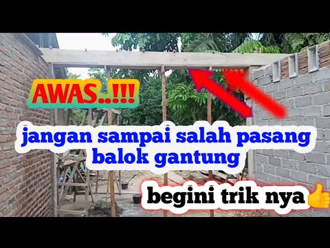 Video: Bagaimana cara memasang balok dinding?