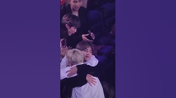When Taehyung hug him tightly🥹 #taehyung#jimin#vmin#bts#shorts