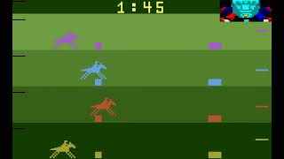 Atari 2600 Game: Steeplechase (1980 Sears) by Old Classic Retro Gaming 529 views 7 months ago 2 minutes, 13 seconds