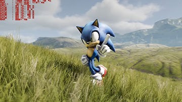 Unreal Engine 4 [4.8.1] Sonic Frontiers / Kite Demo [HIRE