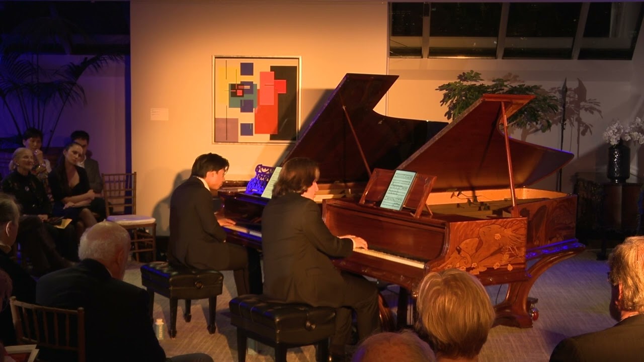 Sánchez-Werner and Wang play The Met’s Bechstein and Érard Pianos- “Suite No. 1” by Rachmaninoff