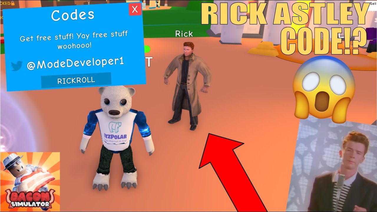 rick-astley-pet-code-roblox-bacon-simulator-youtube