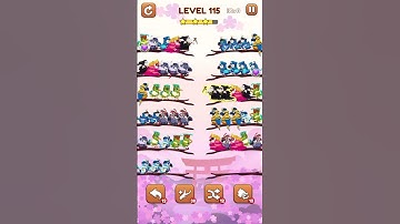 Bird Sort 2: Color Puzzle Level 115 #games #gaming #gameplay