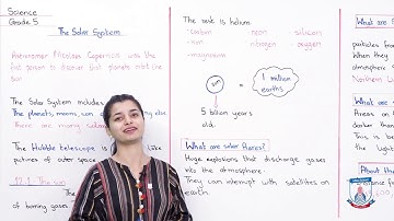 Class 5 - Science - Chapter 12 - Lecture 28 The Solar System 12.1 -  Allied Schools