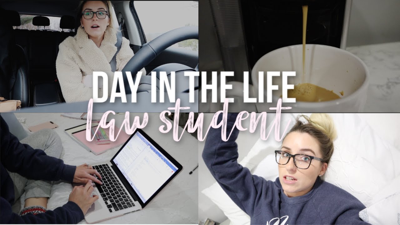 DAY IN THE LIFE OF A LAW STUDENT | FINALS PREP - YouTube