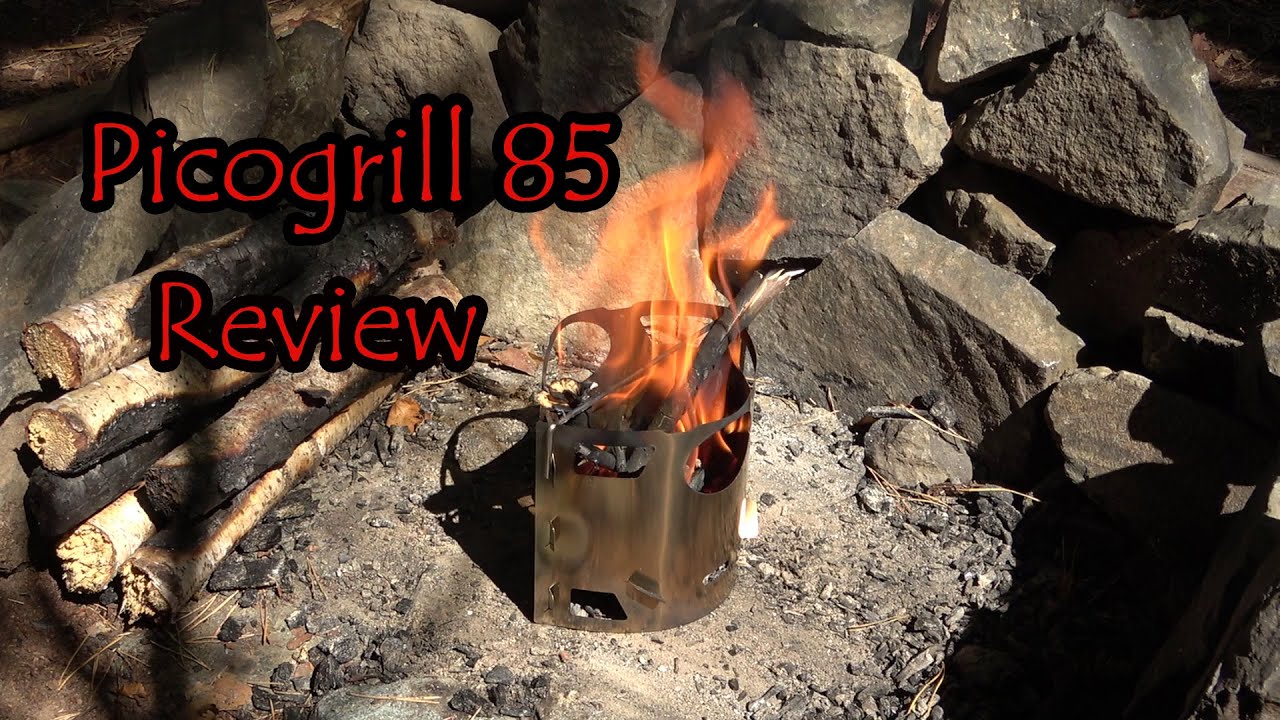 Picogrill85　ピコグリル85　ネイチャーストーブ ソロ用焚き火台はピコグリル85がおすすめ【最軽量かつコンパクト
