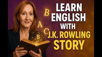 Learn English with J.K. Rowling Story | English Listening & Speaking Practice