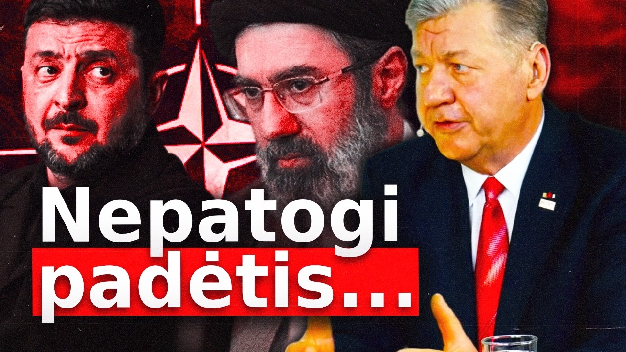 Audroje tarp Irano, Ukrainos ir NATO | Tutkus trumpai