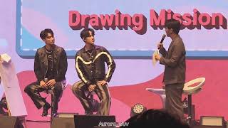 221029 OhmNanon 1st Fanmeeting in Korea Drawing Game