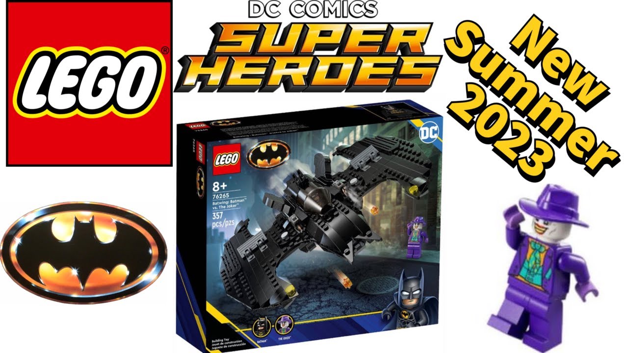 Batman battles The Joker with new LEGO Batman Summer 2023 sets