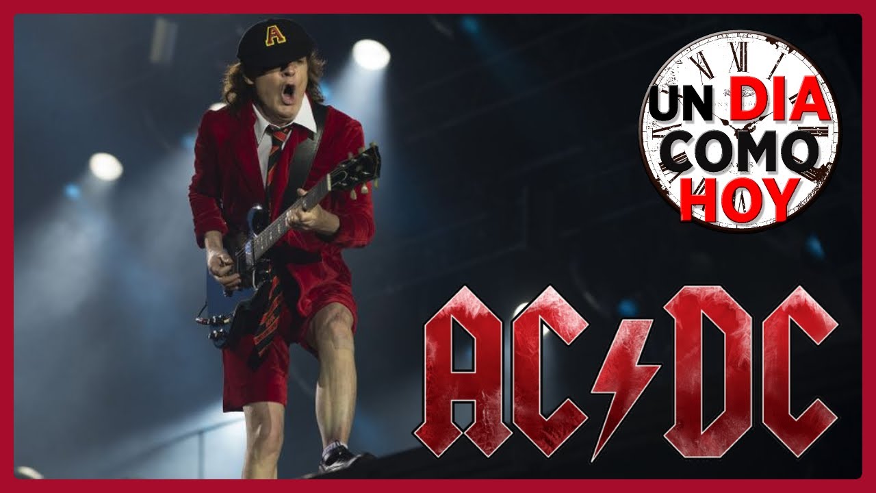 AC⚡DC LANZA BACK IN BLACK UN DÍA COMO HOY 25 DE JULIO| #UnDiaComoHOy ...