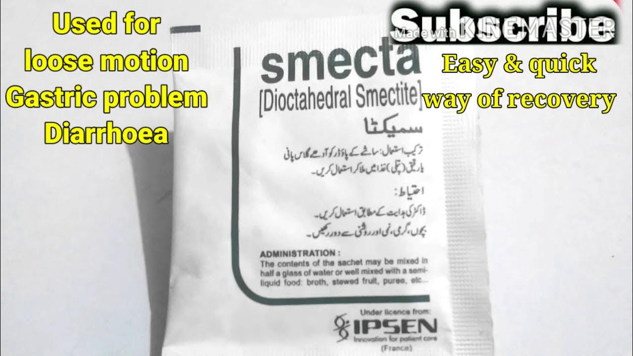 Smecta Sachet for loose motion YouTube