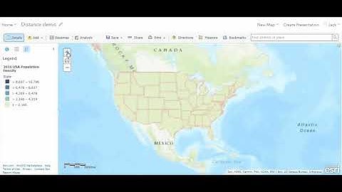 Graduated color symbolization arcgis online